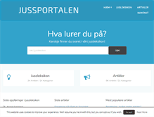 Tablet Screenshot of juss.info